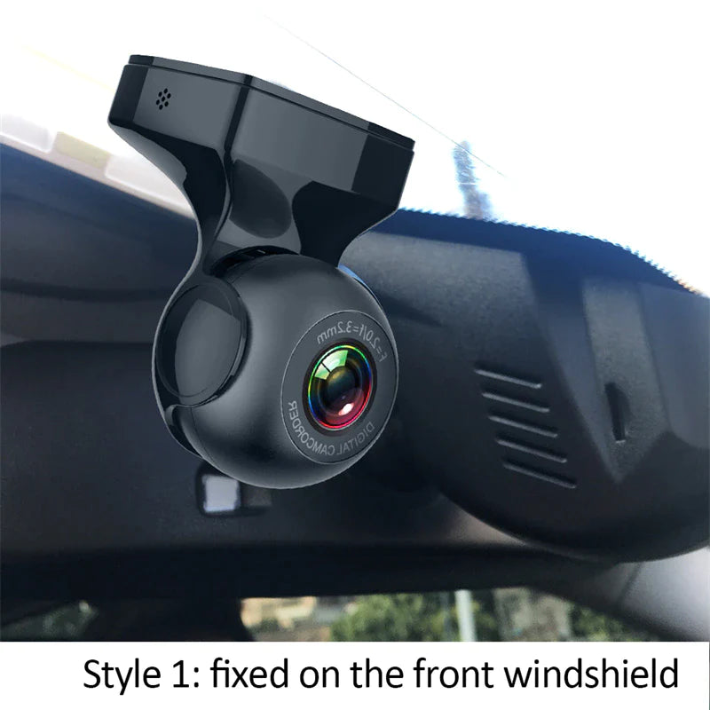 170° Wifi Dash Cam Recorder | HD 1080P Car DVR with G-Sensor for Vehicle Video